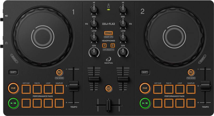 DJ FLX2 Portable USB Channel Controller