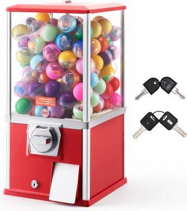 Vending machine VEVOR Gumball Machine 21 Inch Height Candy Vending Machine