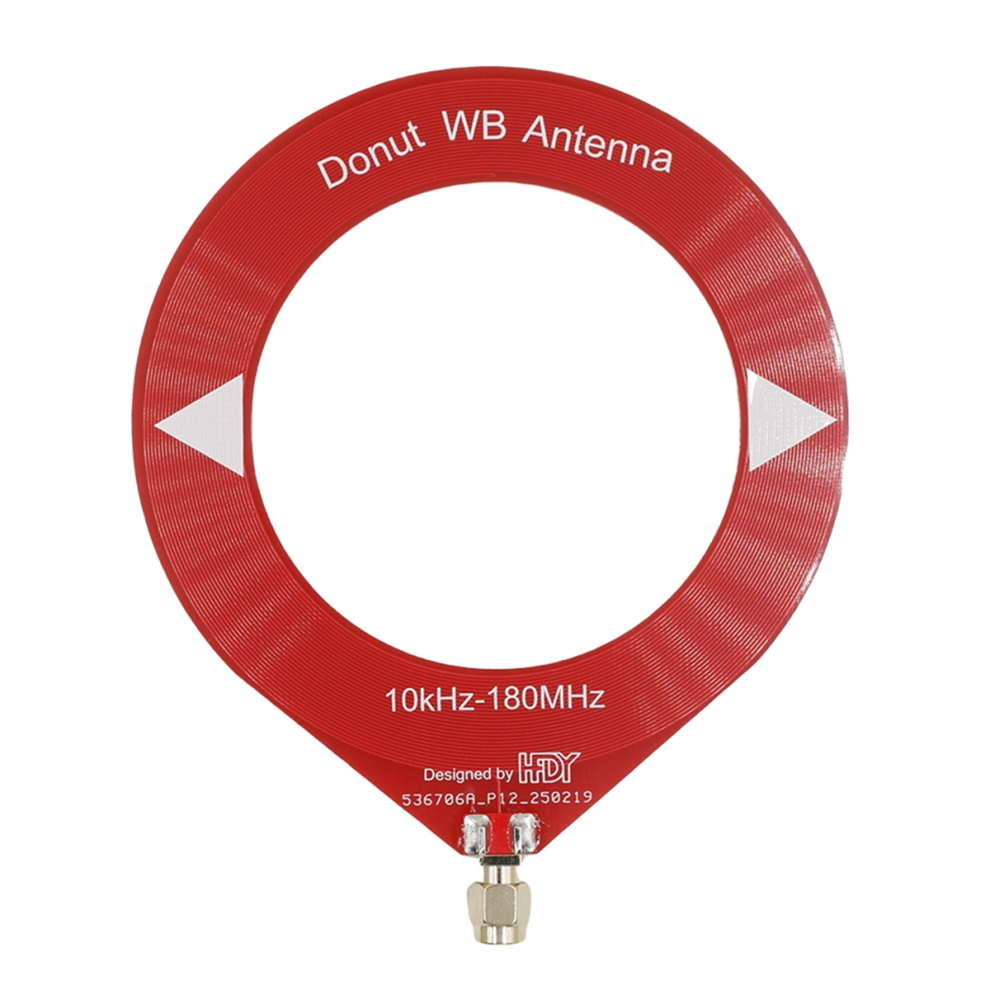 Mini Loop Antenna All Band Coverage Red