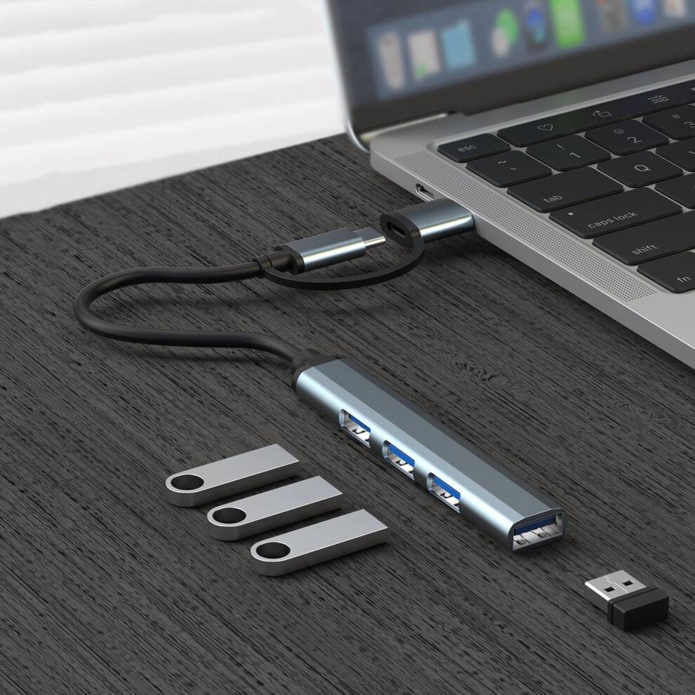 USB 3.0 Hub Multi-Interface Splitter
