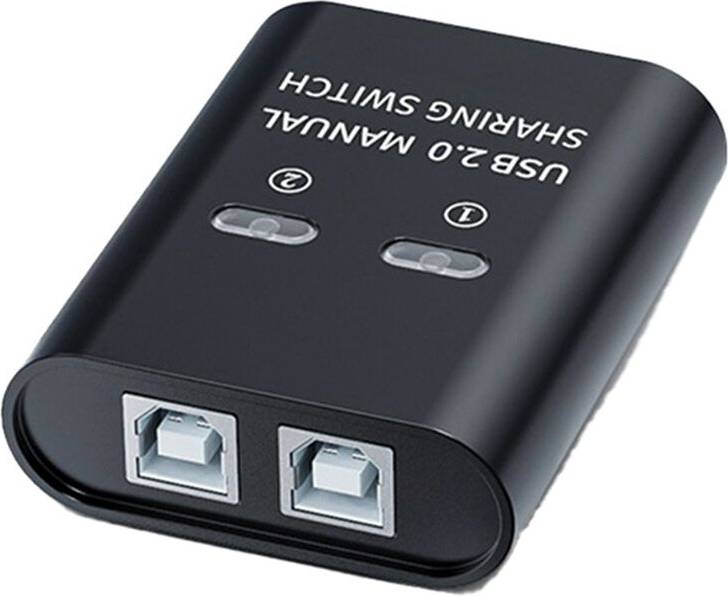 Tlily USB 2 Port Manual USB Hub Two Computer