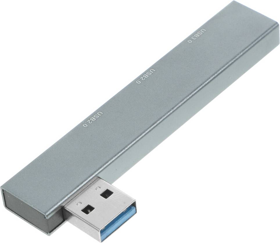 Solustre 4Pcs 3-Port USB Hub Splitter Adapter