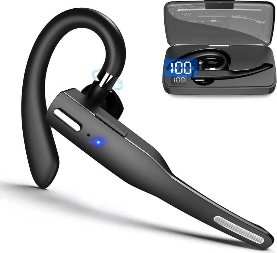 Bluetooth Ergonomic Headset Multi-Function