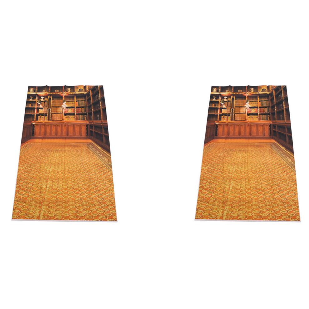 Torribaly Retro Study Library Books Shelf