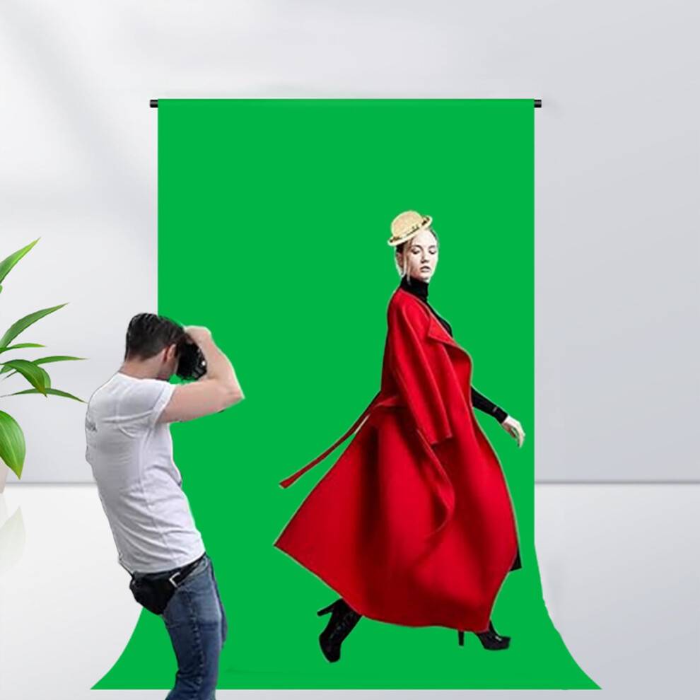 Green Screen Backdrop Polyester 59x39 Inch