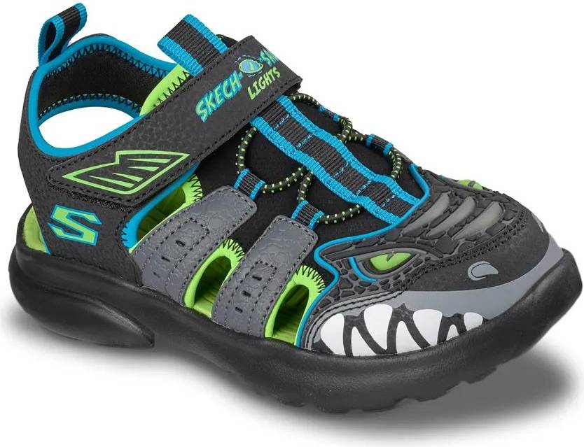 Skechers Black Razor Splash Raptor Quest