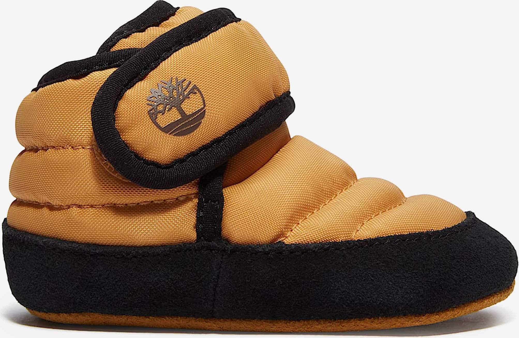 Timberland Baby Crib Mid Hook and Loop Ripstop Booties - Beige