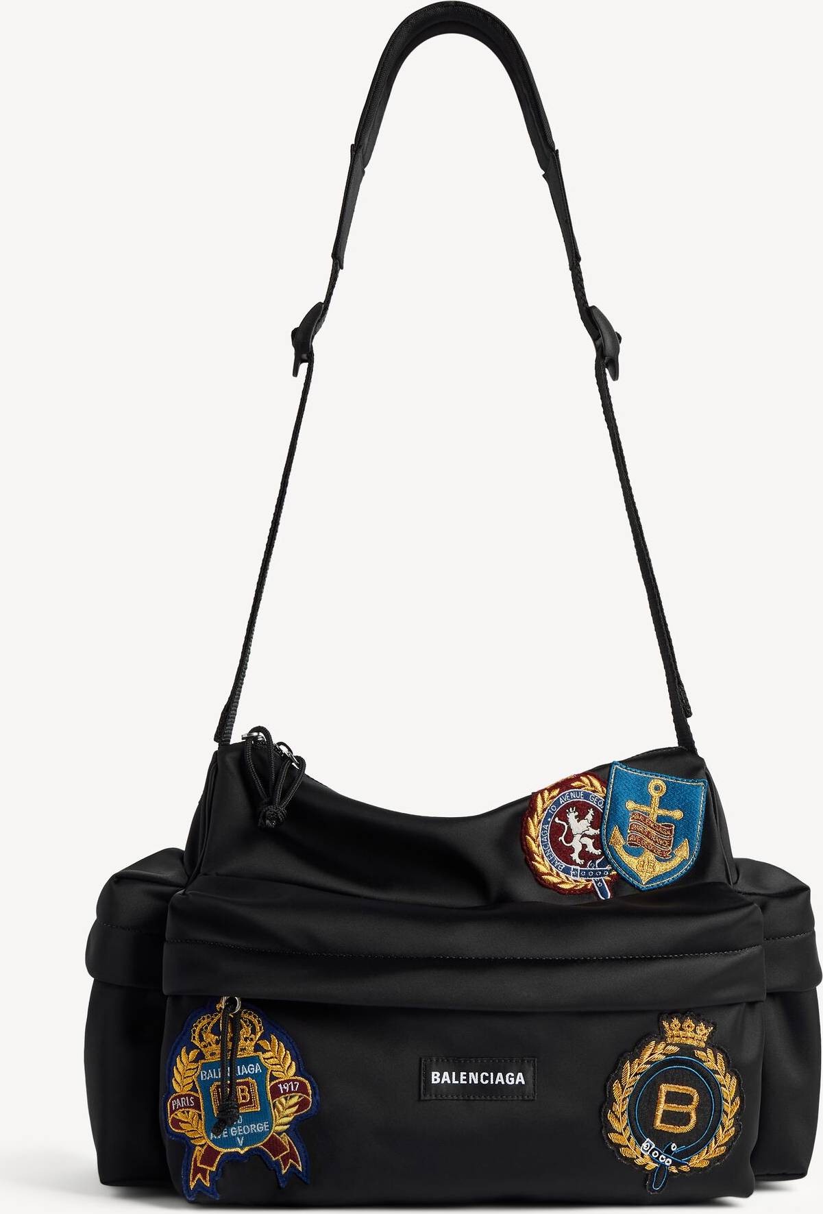Balenciaga Explorer Multipocket Weekender Small - Black