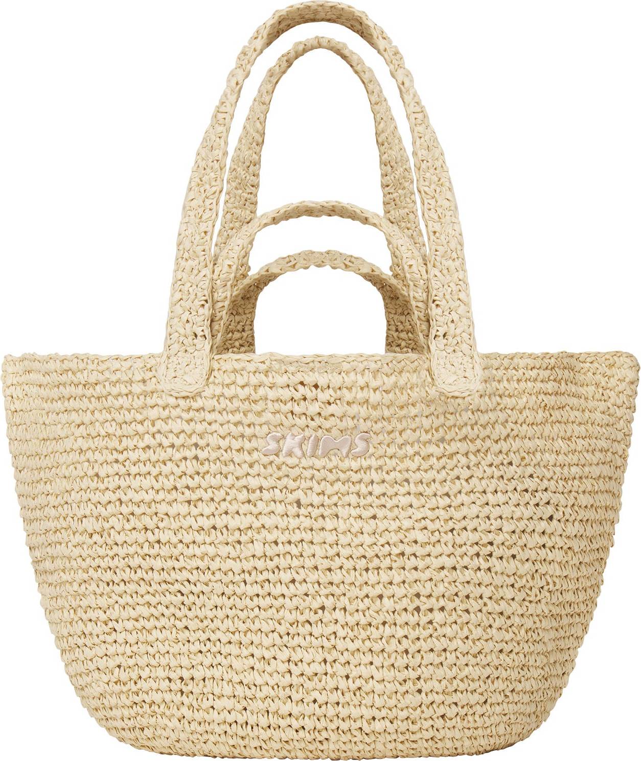 Raffia tote bag SKIMS Raffia Tote Paper Raffia - Neutral