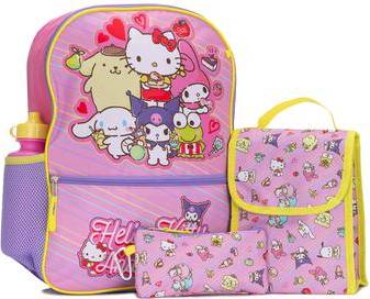 Hello Kitty Friends Backpack Lunch Set