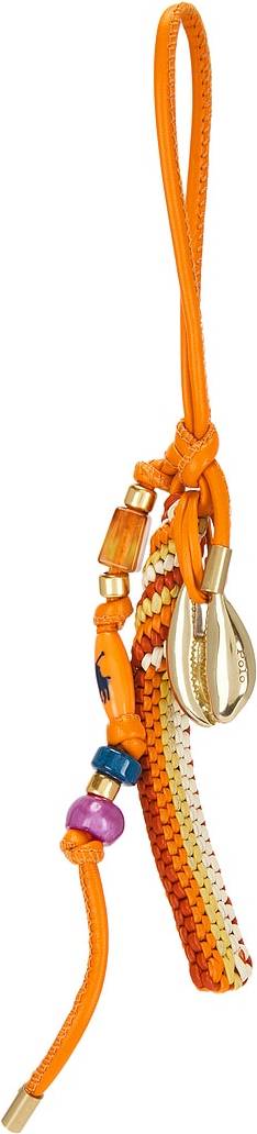 Shell Bag Charm Sunset Multi - Orange