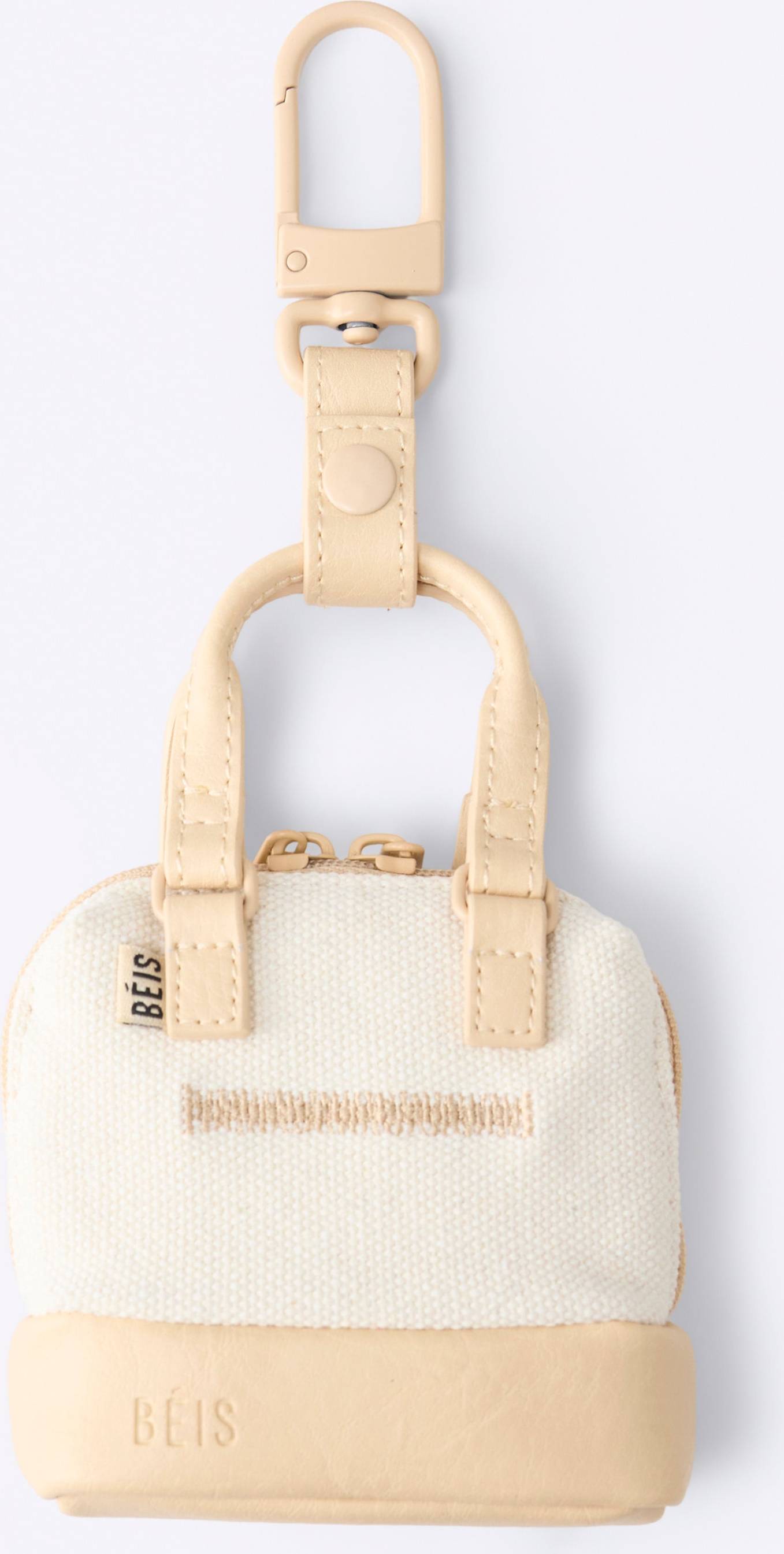 Beis Béis Micro Weekender Charm - Beige