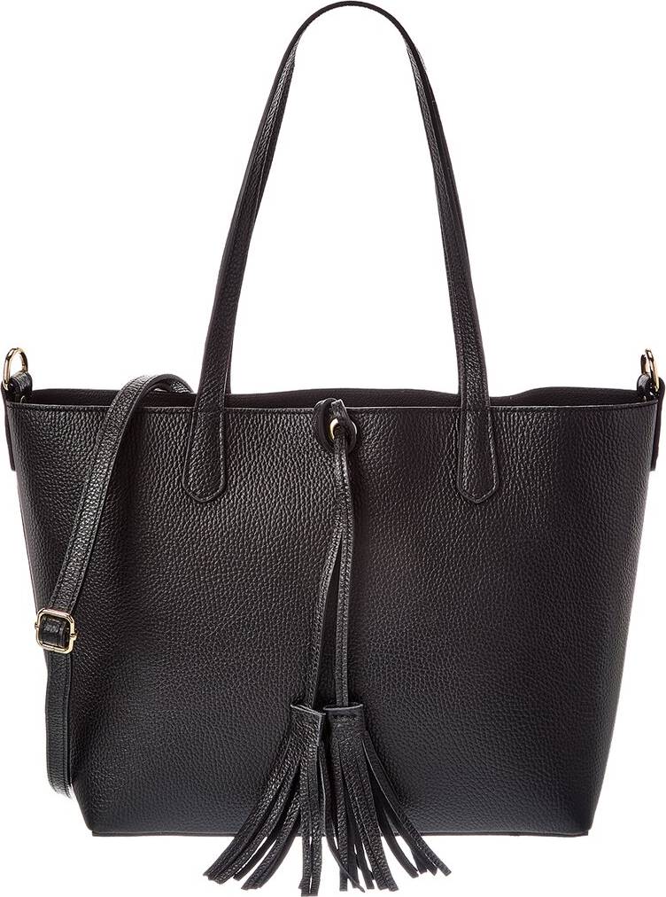 Italian Leather Romy Top Handle Bag