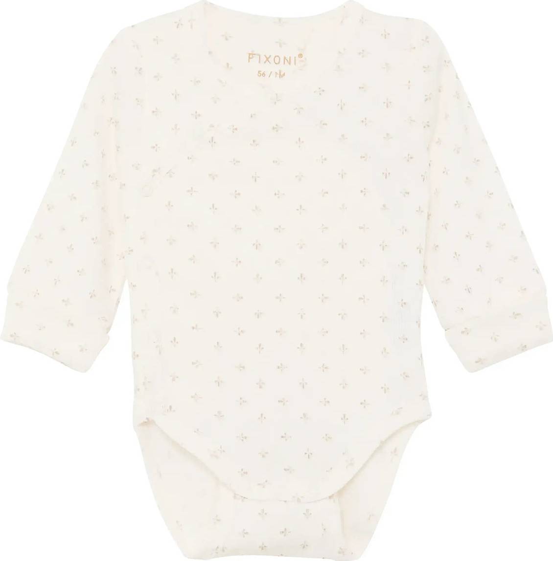 Fixoni Wrap Body Ls Rib Cream