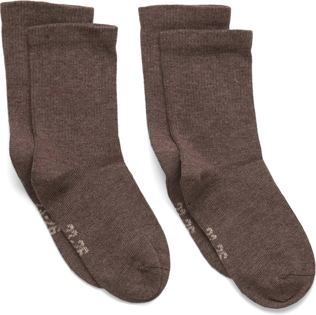 Minymo Perfect Basic Socks 2-Pack - Brown