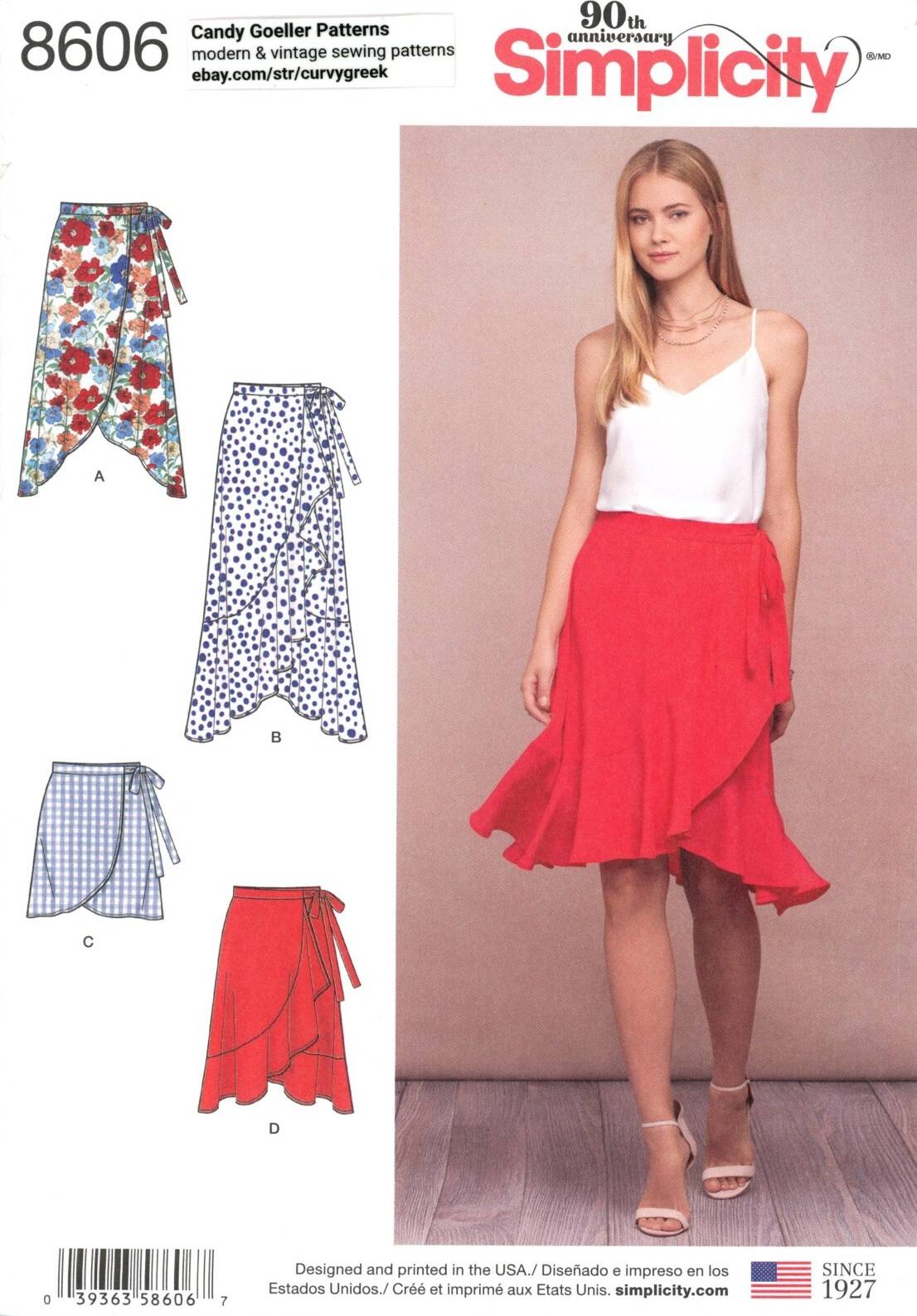 Sewing Pattern 8606