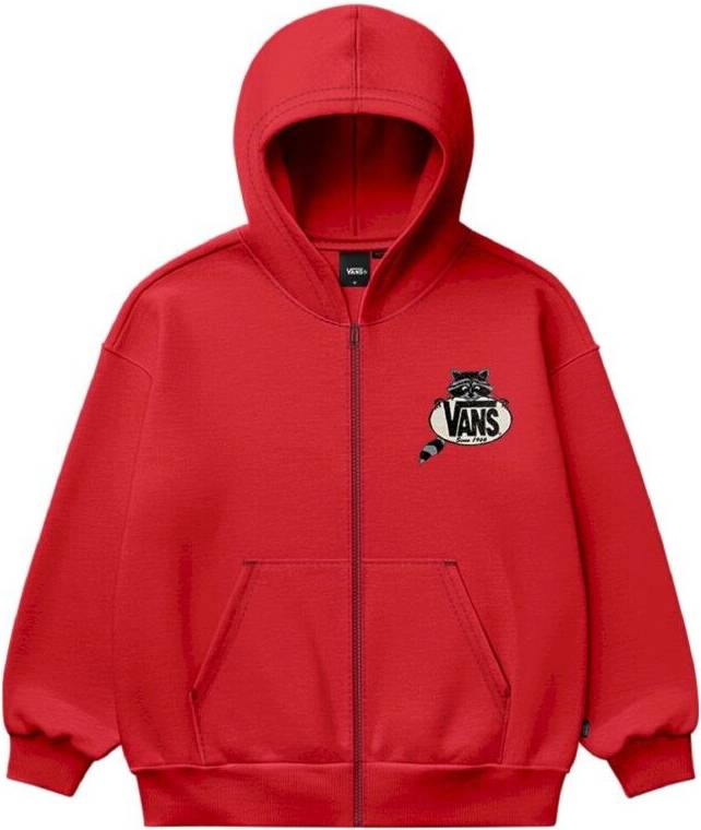 Vans Dumpster Raccoon Full Zip Munkjacka - Racing Red