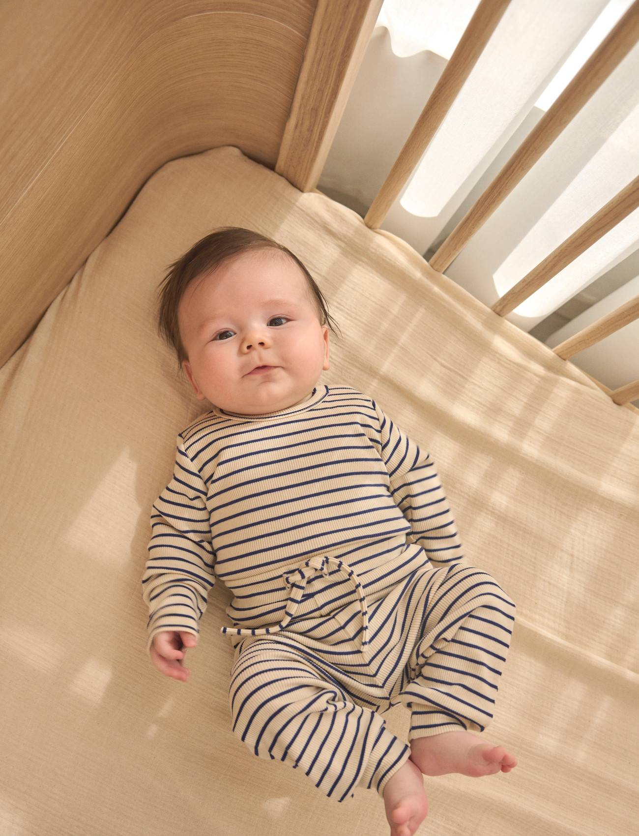 En Fant Rib Stripe Multi Patterned