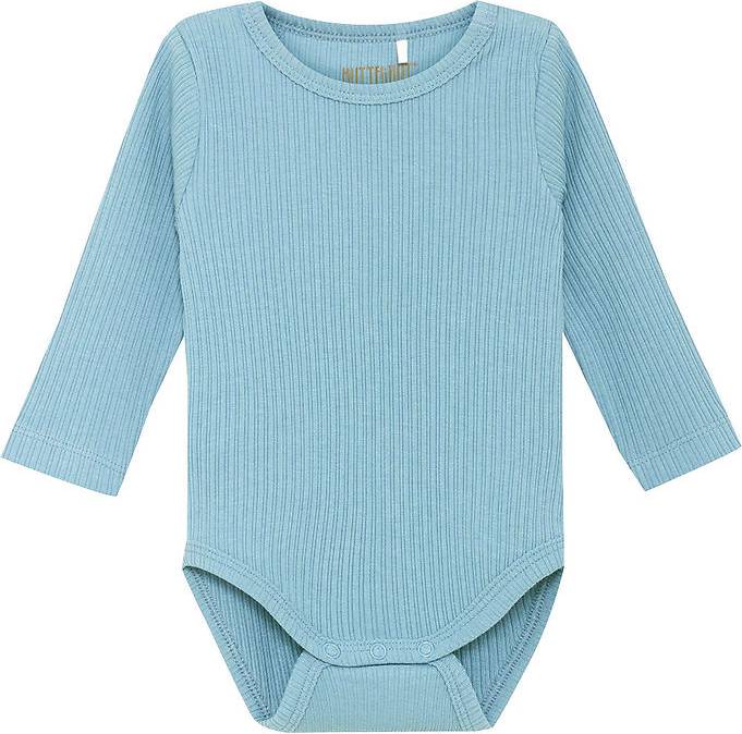 Body L/ä Rib Modal Baumwolle - Windward Blue