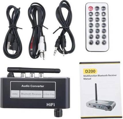 Bluetooth audio receiver Bluetooth 5.2 Audio Receiver DAC Adapter