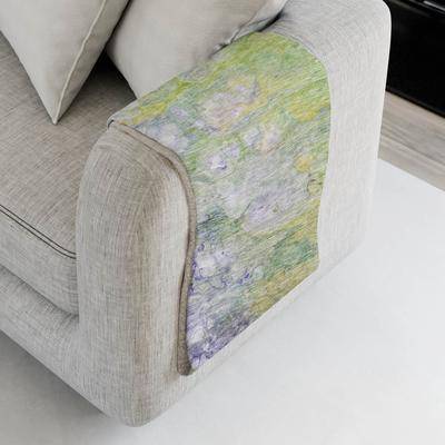 Addison Rugs Premium Machine Washable Abstract Sherpa Throw Blanket Blankets Multicolor