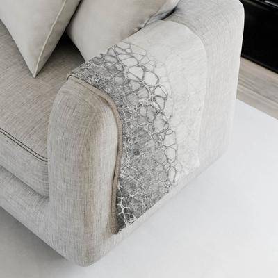 Sherpa throw blanket Addison Rugs Premium Abstract Sherpa Throw Blanket Blankets