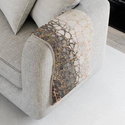 Sherpa throw blanket Addison Rugs Premium Abstract Sherpa Throw Blanket Blankets