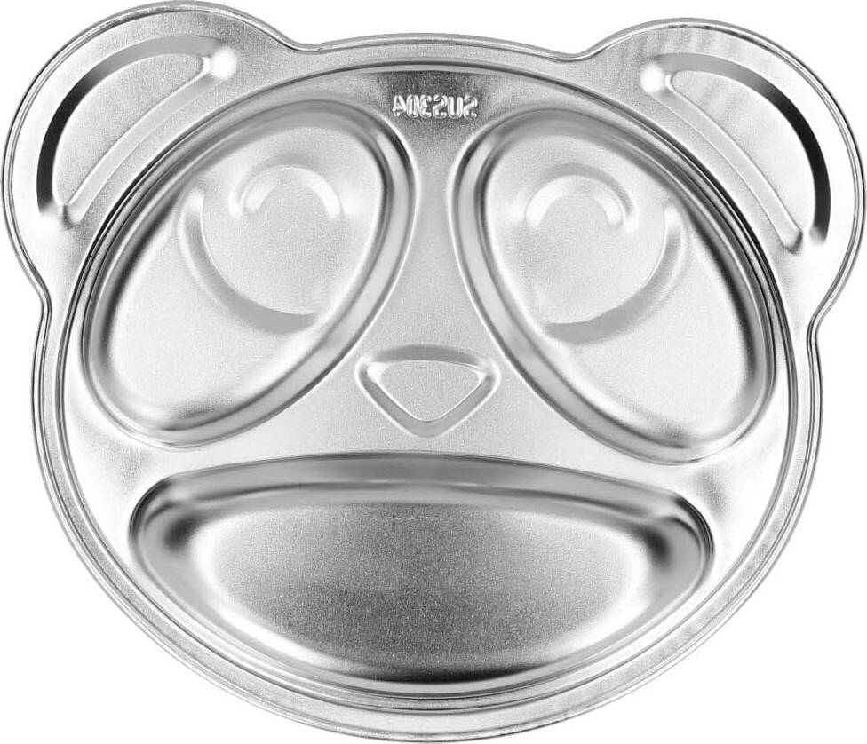 Creative Portion Control Plates Stainless Steel
