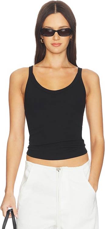 Gil Rib Tank - Black