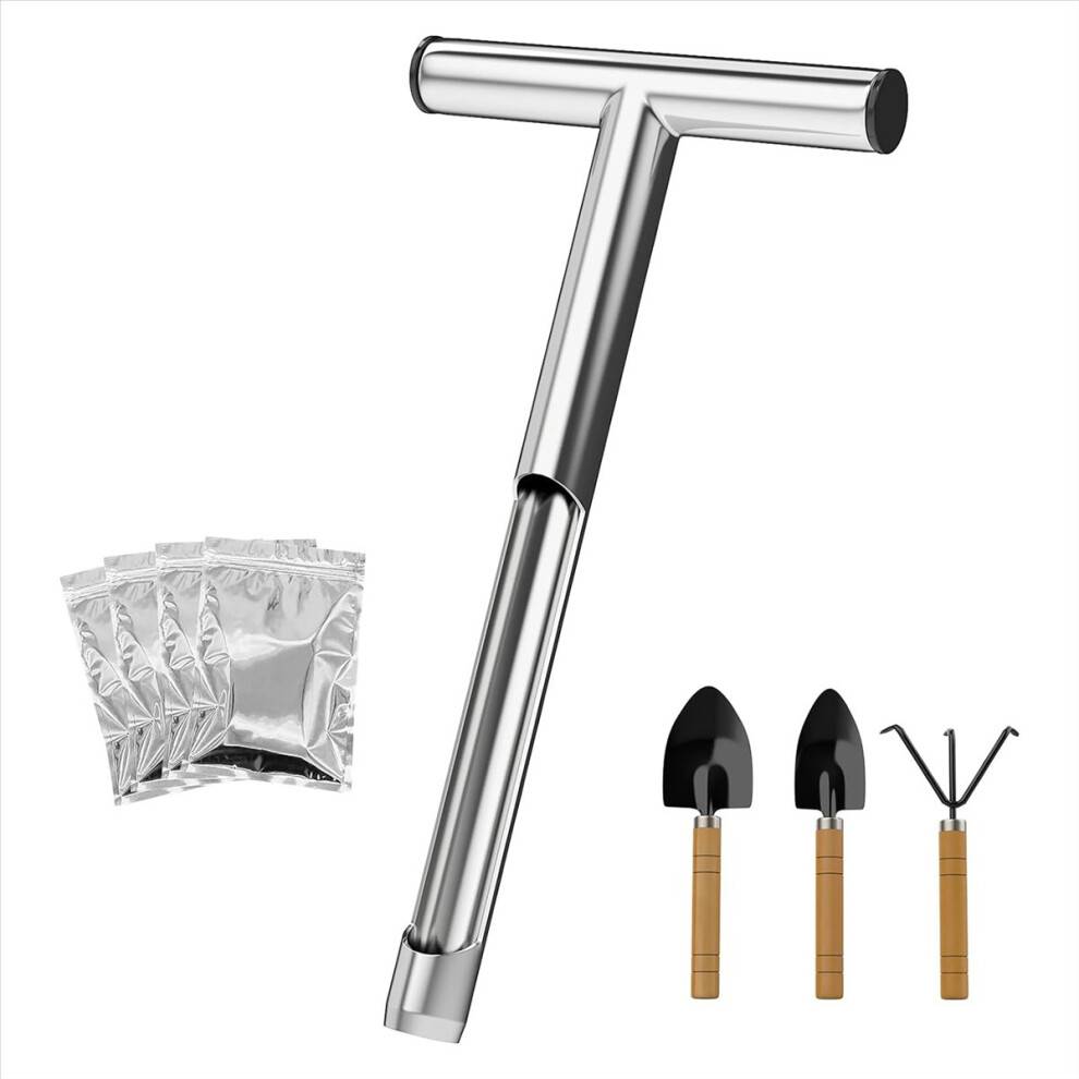 12 Inch T-Style Handle Soil Probe Rod