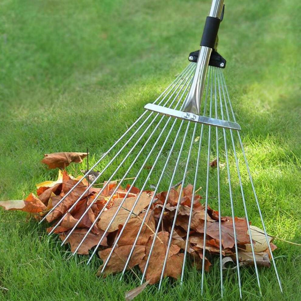 Garden Rake Stainless Steel 16 Inch