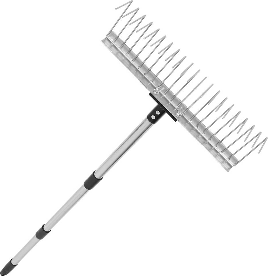 Outdoor Leaf Rake Ergonomic Handle