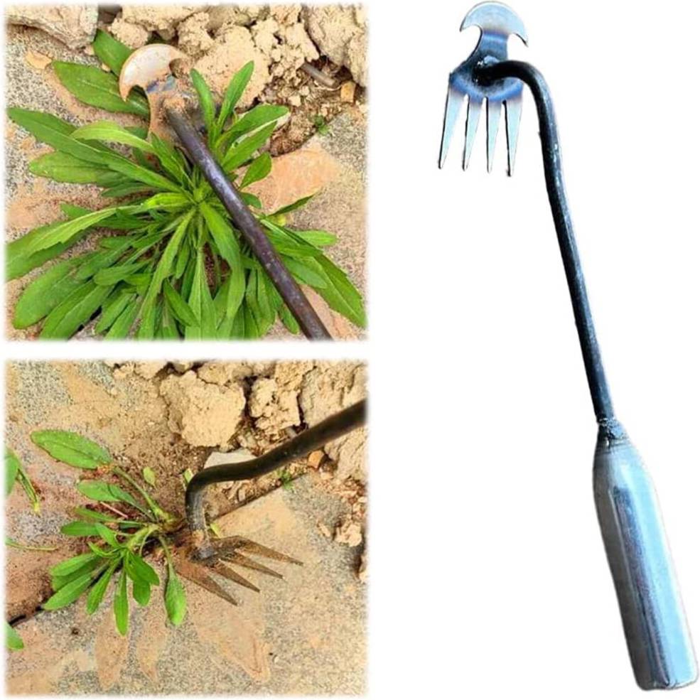 Garden Rake Steel Weeding Tool