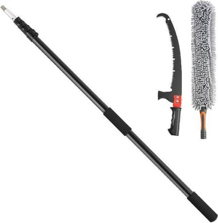 Pruner 20ft Extendable Pole Tree Pruner with Sharp Steel Blade