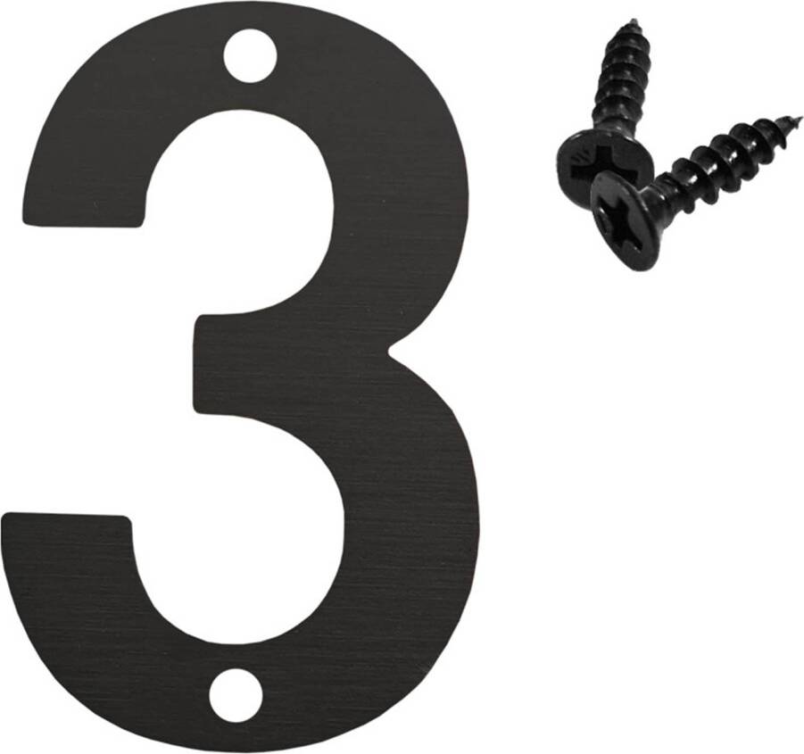 Floating Address Numbers Metal Garden Mailbox Sign 12pcs