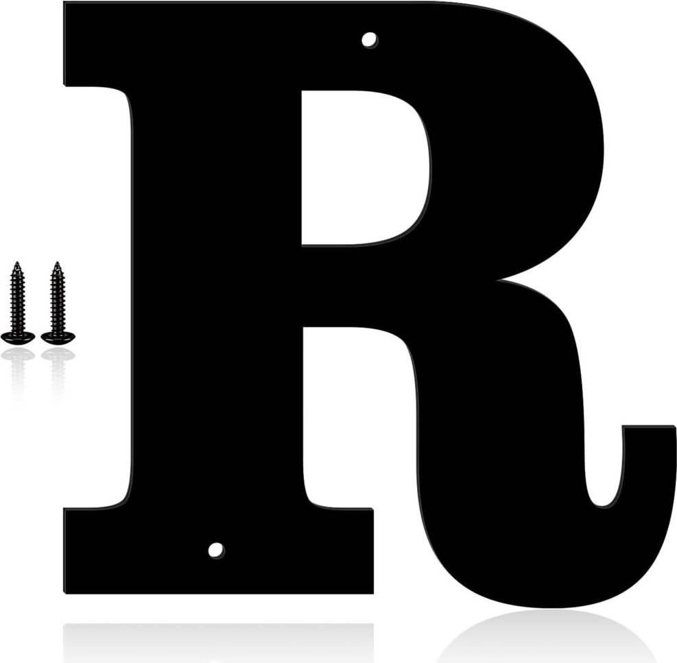 Metal Modern House Numbers and Letters 3 Inch