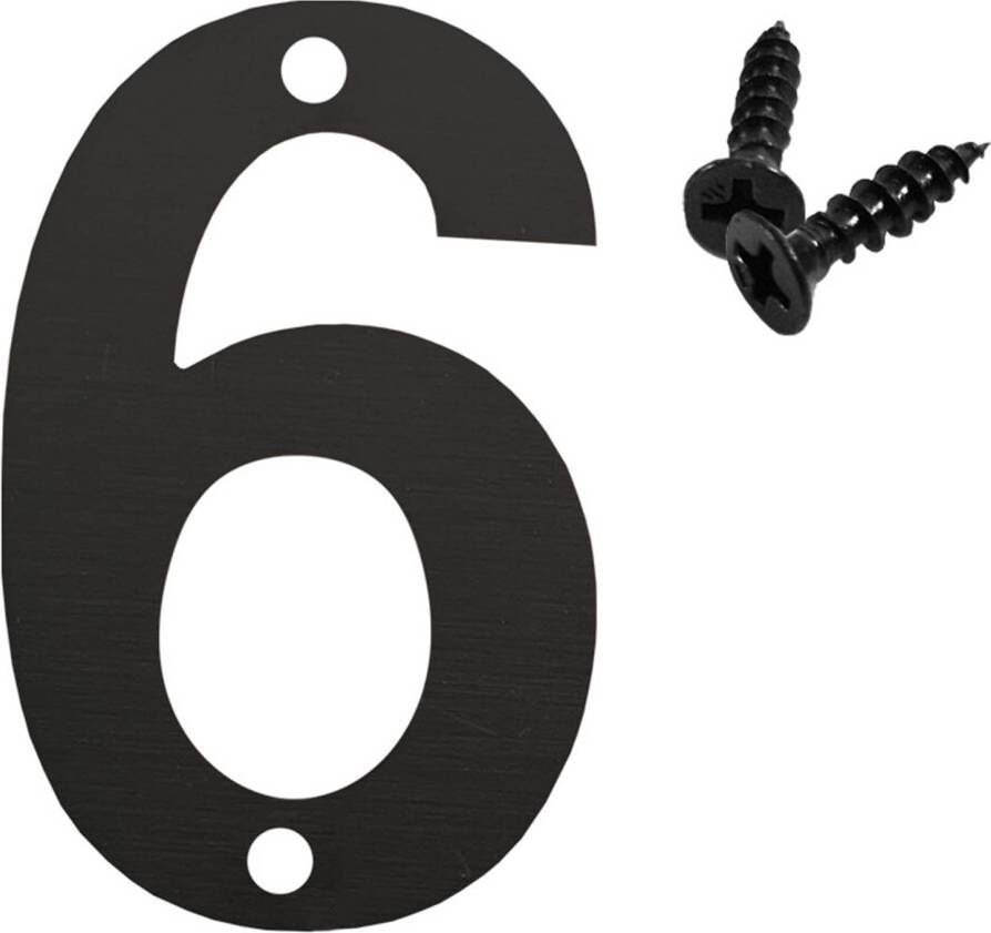 Floating Address Numbers Metal Garden Mailbox Sign 12pcs