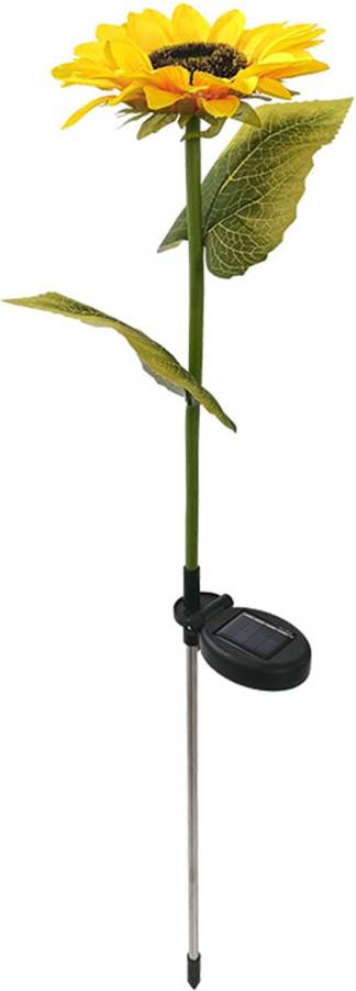 Solar Sunflower Lights Outdoor LED Simulated