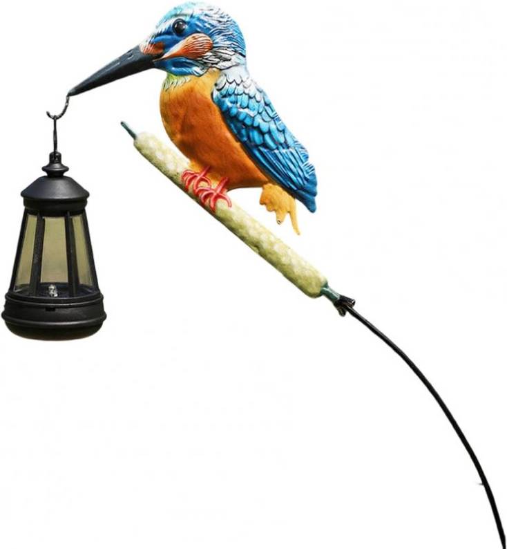Solar Hummingbird Light with Stake Weather-resistant
