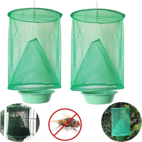 Foldable Fly Trap Durable Easy Use
