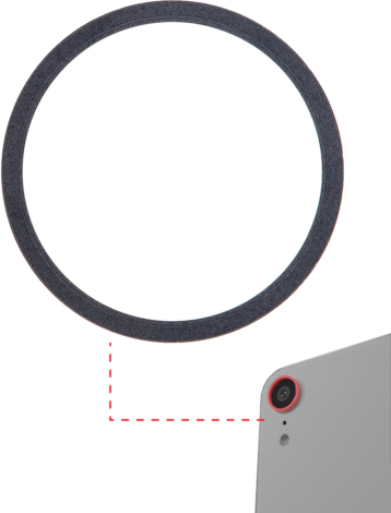 Replacement Back Camera Bezel Ring 10 Pack