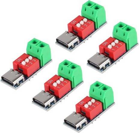 5PCS USB-C PD Trigger Board Module