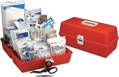 First Aid Only Kit Housing Plastic 102 Components