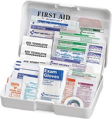 First Aid Only Kit Housing Plastic 40 Components