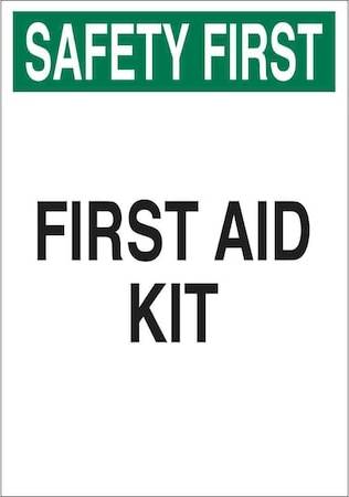 Brady First Aid Kit Rectangle Polyester