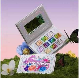 Fragrant Splendor 10-Color Eyeshadow Palette - 7g