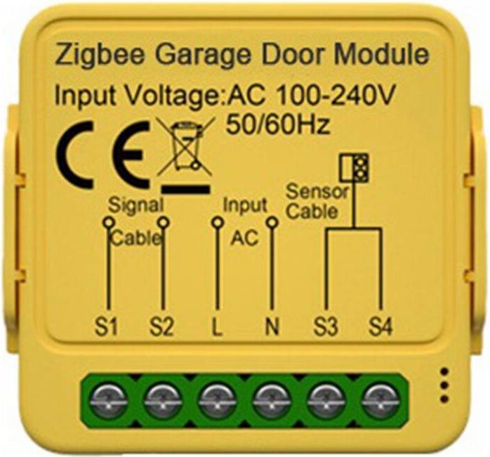 Zigbee home assistant Garage Door Opener Controller Module Remote