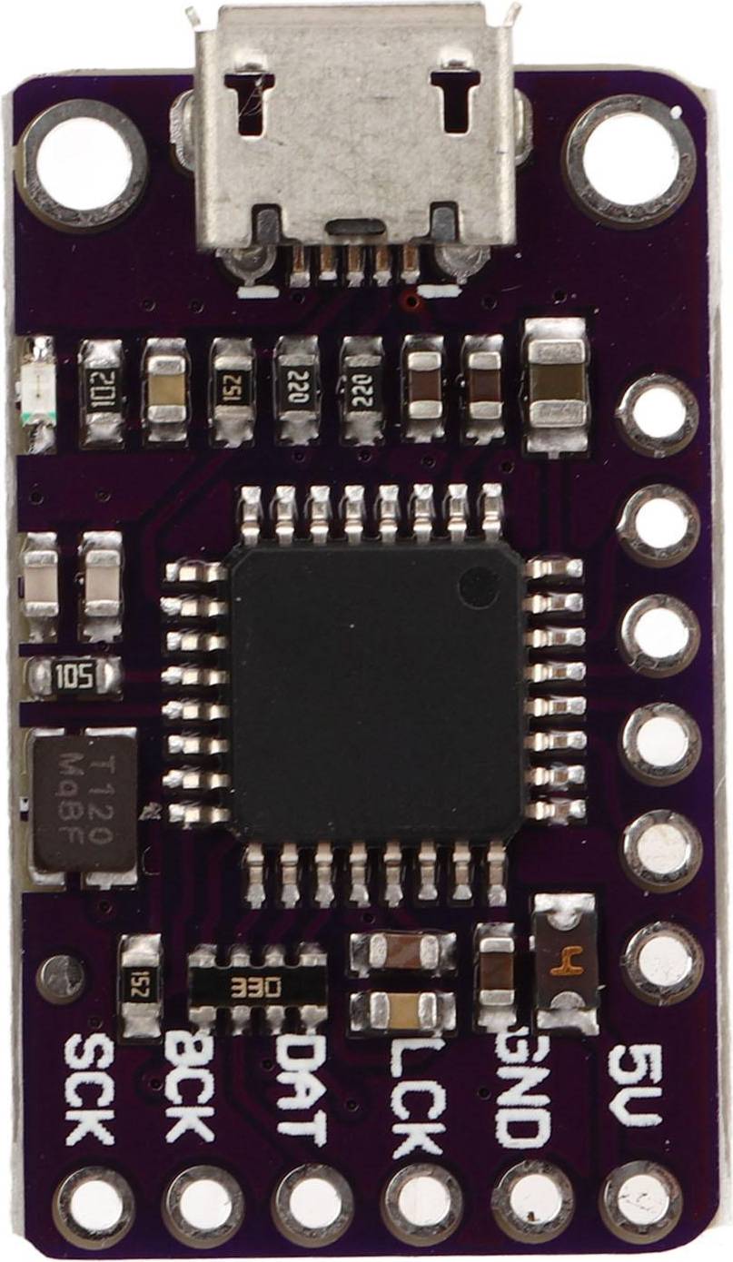Stereo Audio Decoder Module PCM2706U2 DAC USB to I2S IIS