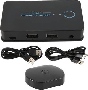 Sodial Usb Kvm Shared Switcher 2 In 4 Out