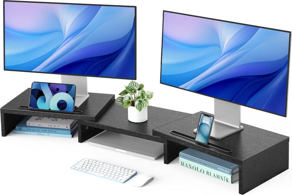 Huanuo Dual Monitor Stand Riser